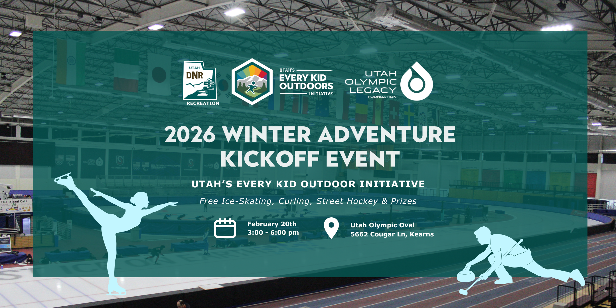 Winter Adventure Kickoff Event Flyer